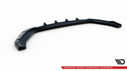 Cup Spoilerlippe Front Ansatz V.2 passend für Hyundai Kona N Mk1 schwarz Hochglanz