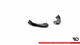 Heck Ansatz Flaps Diffusor V.2 für Hyundai Kona Mk1 schwarz Hochglanz