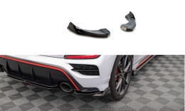 Heck Ansatz Flaps Diffusor V.2 für Hyundai Kona N Mk1 schwarz Hochglanz