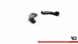 Heck Ansatz Flaps Diffusor V.2 passend für Hyundai Kona N Mk1 schwarz Hochglanz