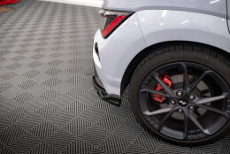 Street+ Heck Ansatz Flaps V.2 passend für Hyundai Kona N Mk1 schwarz Hochglanz