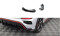 Heck Ansatz Flaps Diffusor V.2 passend für Hyundai Kona N Mk1 schwarz Hochglanz