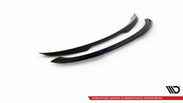 Heck Spoiler Aufsatz Abrisskante für Mini Cooper Clubman John Cooper Works F54 schwarz Hochglanz