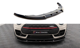 Cup Spoilerlippe Front Ansatz V.1 passend für Mini Cooper Clubman John Cooper Works F54 Facelift schwarz Hochglanz