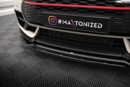 Cup Spoilerlippe Front Ansatz V.2 passend für Mini Cooper Clubman John Cooper Works F54 Facelift schwarz Hochglanz