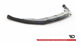 Cup Spoilerlippe Front Ansatz V.2 passend für Mini Cooper Clubman John Cooper Works F54 Facelift schwarz Hochglanz