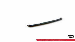 Mittlerer Cup Diffusor Heck Ansatz passend für Mini Cooper Clubman John Cooper Works F54 Facelift schwarz Hochglanz
