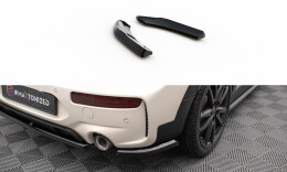 Heck Ansatz Flaps Diffusor für Mini Cooper Clubman John Cooper Works F54 FL schwarz Hochglanz