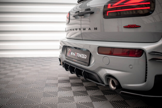 Street Pro Heckschürze Heck Ansatz Diffusor passend für Mini Cooper Clubman John Cooper Works F54 FL