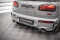 Street Pro Heckschürze Heck Ansatz Diffusor passend für Mini Cooper Clubman John Cooper Works F54 schwarz-rot