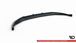 Cup Spoilerlippe Front Ansatz V.3 für Mini Cooper Clubman John Cooper Works F54 FL schwarz Hochglanz