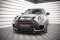 Cup Spoilerlippe Front Ansatz V.4 passend für Mini Cooper Clubman John Cooper Works F54 Facelift schwarz Hochglanz