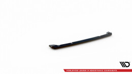 Mittlerer Cup Diffusor Heck Ansatz passend für Mini Cooper Clubman John Cooper Works F54 Facelift schwarz Hochglanz