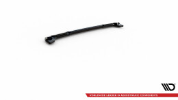 Mittlerer Cup Diffusor Heck Ansatz passend für Mini Cooper Clubman John Cooper Works F54 Facelift schwarz Hochglanz