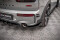 Heck Ansatz Flaps Diffusor V.2 passend für Mini Cooper Clubman John Cooper Works F54 Facelift schwarz Hochglanz