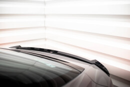 Heck Spoiler Aufsatz Abrisskante für Hyundai Elantra Mk7 schwarz Hochglanz
