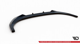 Cup Spoilerlippe Front Ansatz passend für Hyundai Elantra Mk7 schwarz Hochglanz