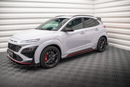Seitenschweller Ansatz Cup Leisten V.1 passend für + Flaps passend für Hyundai Kona N Mk1