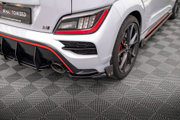 Heck Ansatz Flaps Diffusor V.1 + Flaps passend für Hyundai Kona N Mk1