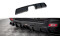 Heck Ansatz Diffusor passend für Mini Cooper John Cooper Works R56 schwarz Hochglanz