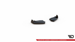 Heck Ansatz Flaps Diffusor V.2 passend für Mini Cooper John Cooper Works R56 schwarz Hochglanz
