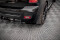 Heck Ansatz Flaps Diffusor V.2 passend für Mini Cooper John Cooper Works R56 schwarz Hochglanz