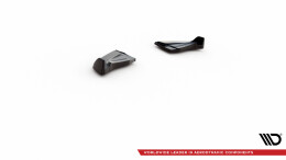 Heck Ansatz Flaps Diffusor V.3 für Mini Cooper John Cooper Works R56 schwarz Hochglanz