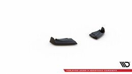 Heck Ansatz Flaps Diffusor V.3 passend für Mini Cooper John Cooper Works R56 schwarz Hochglanz