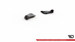 Heck Ansatz Flaps Diffusor V.3 passend für Mini Cooper John Cooper Works R56 schwarz Hochglanz
