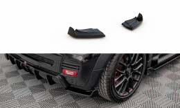 Street+ Heck Ansatz Flaps V.3 passend für Mini Cooper John Cooper Works R56 schwarz Hochglanz