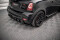 Street+ Heck Ansatz Flaps V.3 passend für Mini Cooper John Cooper Works R56 schwarz Hochglanz