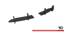 Street Pro Heckschürze Heck Ansatz Diffusor passend für Mini Cooper John Cooper Works R56 SCHWARZ