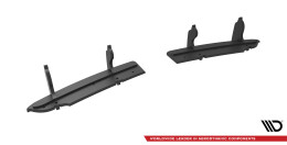 Street Pro Heckschürze Heck Ansatz Diffusor passend für Mini Cooper John Cooper Works R56 SCHWARZ
