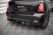 Street Pro Heckschürze Heck Ansatz Diffusor passend für Mini Cooper John Cooper Works R56 SCHWARZ