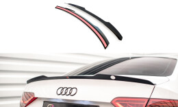 Heck Spoiler Aufsatz Abrisskante für Audi A5 Coupe 8T schwarz Hochglanz