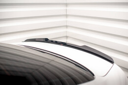 Heck Spoiler Aufsatz Abrisskante passend für Audi A5 Coupe 8T schwarz Hochglanz