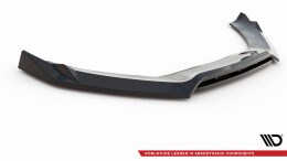 Cup Spoilerlippe Front Ansatz V.2 passend für Audi A5 Coupe / Sportback 8T Facelift schwarz Hochglanz