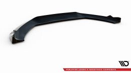 Cup Spoilerlippe Front Ansatz V.2 passend für Audi A5 Coupe / Sportback 8T Facelift schwarz Hochglanz