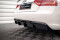Heck Ansatz Diffusor für Audi A5 Coupe 8T Facelift schwarz Hochglanz