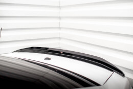 Heck Spoiler Aufsatz Abrisskante passend für Ford Mustang Mk5 Facelift schwarz Hochglanz