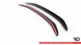Heck Spoiler Aufsatz Abrisskante passend für Ford Mustang Mk5 Facelift schwarz Hochglanz