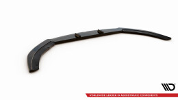 Cup Spoilerlippe Front Ansatz passend für Ford Mustang Mk5 Facelift schwarz Hochglanz