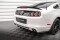 Heck Ansatz Diffusor passend für Ford Mustang Mk5 Facelift schwarz Hochglanz