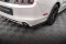 Heck Ansatz Flaps Diffusor für Ford Mustang Mk5 Facelift schwarz Hochglanz