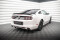 Heck Ansatz Flaps Diffusor passend für Ford Mustang Mk5 Facelift schwarz Hochglanz