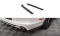 Heck Ansatz Flaps Diffusor passend für Ford Mustang Mk5 Facelift schwarz Hochglanz