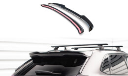 Heck Spoiler Aufsatz Abrisskante passend für Ford Edge Mk2 schwarz Hochglanz