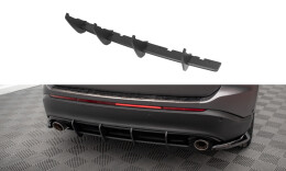 Street Pro Heckschürze Heck Ansatz Diffusor passend für Ford Edge Mk2 schwarz-rot