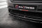 Cup Spoilerlippe Front Ansatz für Ford Edge Mk2 schwarz Hochglanz