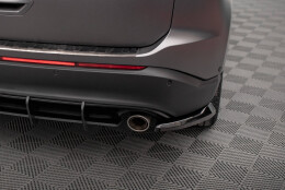 Heck Ansatz Flaps Diffusor V.1 passend für Ford Edge Mk2 schwarz Hochglanz